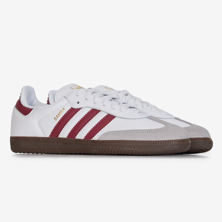 ADIDAS ORIGINALS samba SAMBA OG BLANCO/BURDEOS HOMBRE