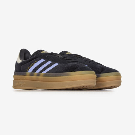 ADIDAS ORIGINALS gazelle GAZELLE BOLD VELVET NEGRO/AZUL JUNIOR