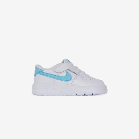 NIKE air force 1 AIR FORCE 1 LOW CF BLANC/BLEU BEBÉ