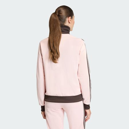 ADIDAS ORIGINALS JACKET FZ CLASSIC ROSA/MARRÓN MUJER