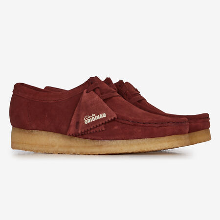 CLARKS wallabee WALLABEE ROJO MUJER