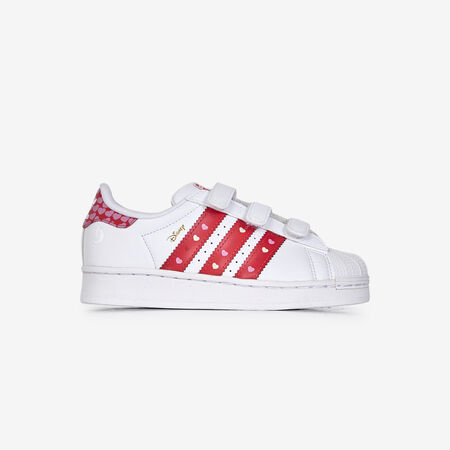 ADIDAS ORIGINALS superstar SUPERSTAR II CF LED ALICE IN WONDERLAND BLANCO/ROJO INFANTIL