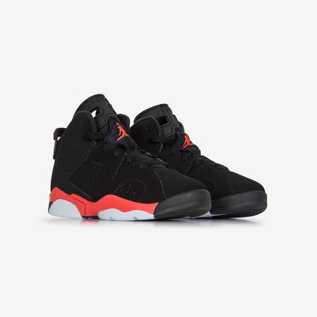 JORDAN AIR JORDAN 6 NEGRO/ROJO INFANTIL