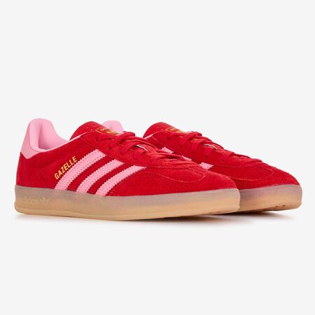 ADIDAS ORIGINALS gazelle GAZELLE INDDOR ROJO/ROSA MUJER