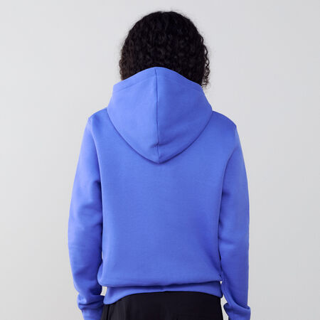 NIKE HOODIE CLUB CENTERED LOGO AZUL MUJER