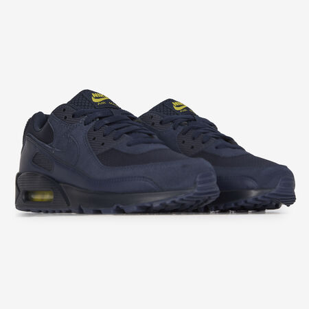 NIKE AIR MAX 90 AZUL MARINO/AMARILLO HOMBRE