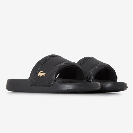 LACOSTE SERVE SLIDE HYBRID MONOGRAM NEGRO HOMBRE