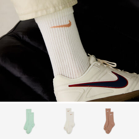 NIKE CHAUSSETTES X3 EVERYDAY MID VERDE HOMBRE