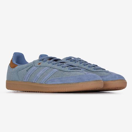 ADIDAS ORIGINALS samba SAMBA OG DENIM AZUL/MARR&Oacute;N HOMBRE