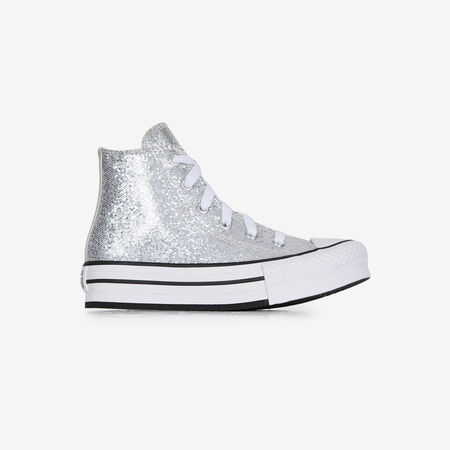 CHUCK TAYLOR ALL STAR LIFT HI : PLATEADO