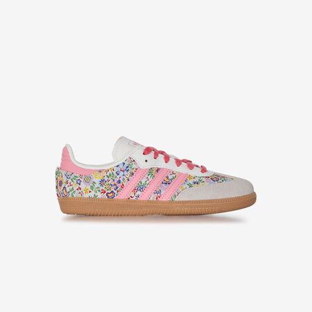 ADIDAS ORIGINALS samba SAMBA OG LIBERTY BEIGE/MULTICOLOR INFANTIL