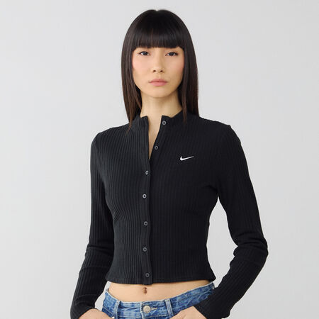 NIKE CARDIGAN CHILL KNIT NEGRO MUJER
