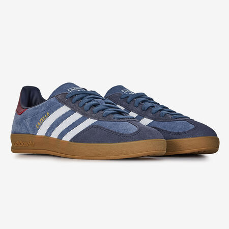 ADIDAS ORIGINALS gazelle GAZELLE INDOOR AZUL/BLANCO HOMBRE