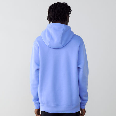 NIKE HOODIE CLUB SMALL LOGO AZUL/BLANCO HOMBRE