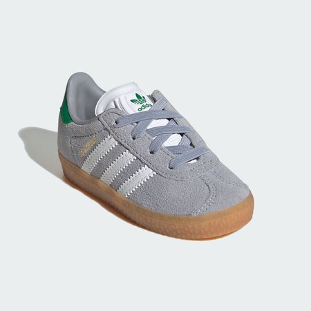 ADIDAS ORIGINALS gazelle GAZELLE CF GRIS/VERDE BEBÉ
