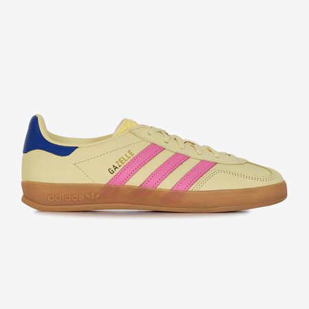 ADIDAS ORIGINALS gazelle GAZELLE INDOOR NUBUCK AMARILLO/ROSA MUJER