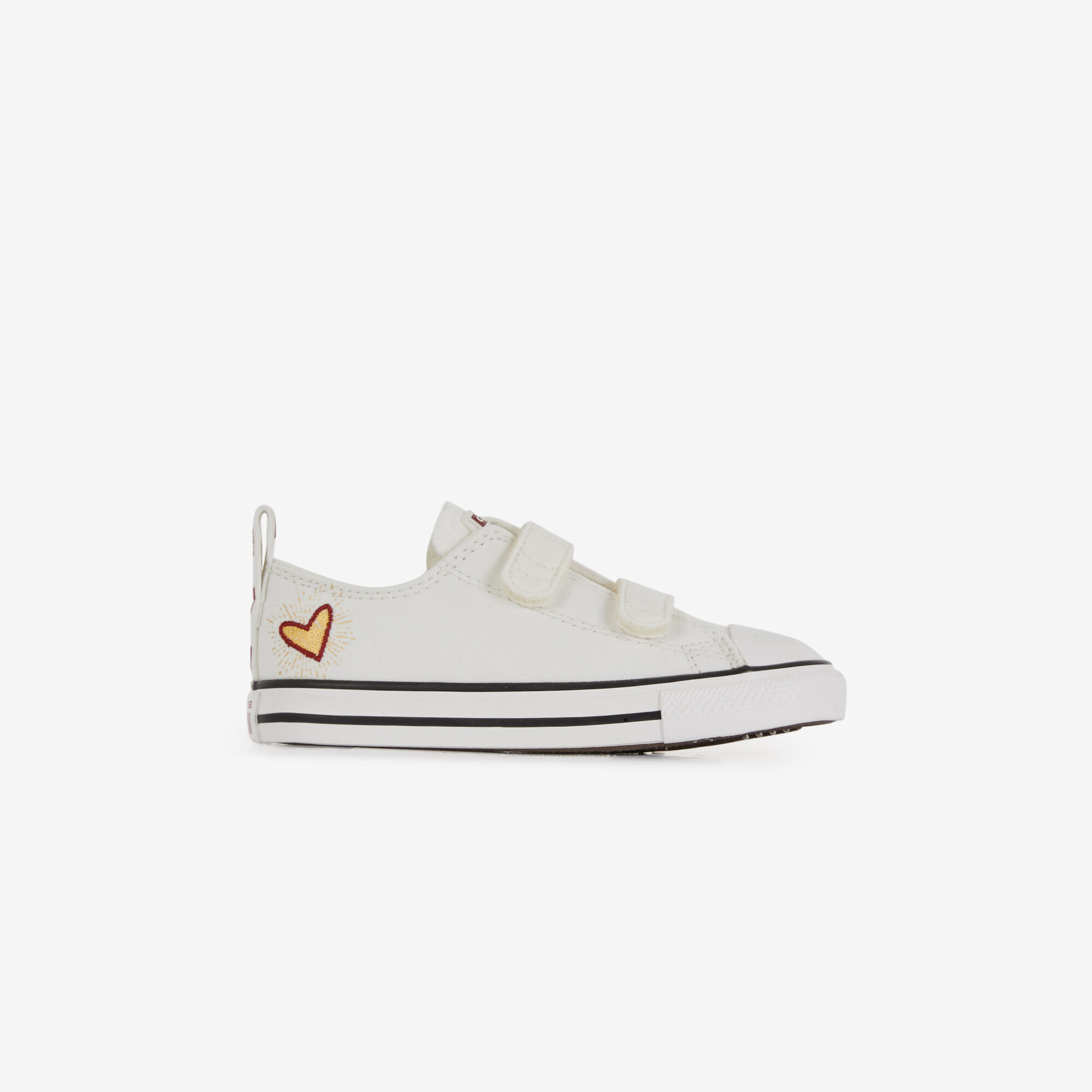 Converse all star blancas shop con dorado