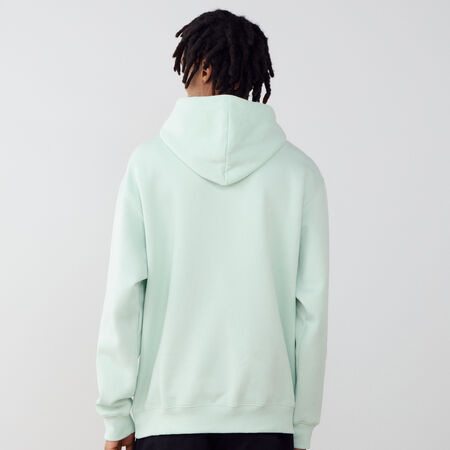 NEW BALANCE HOODIE SMALL LOGO VERDE HOMBRE