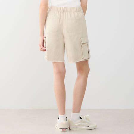 VANS SHORT CARGO KAYLEE BEIGE MUJER