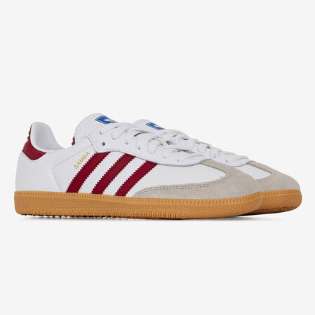 ADIDAS ORIGINALS samba SAMBA OG BLANCO/BURDEOS HOMBRE