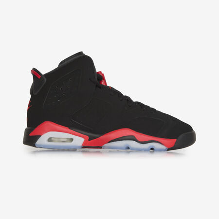 JORDAN AIR JORDAN 6 NEGRO/ROJO JUNIOR
