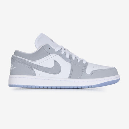JORDAN jordan AIR JORDAN 1 LOW BLANCO/GRIS MUJER