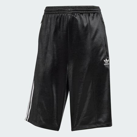 ADIDAS ORIGINALS SHORT 3 STRIPES LONG ADICOLOR NEGRO/BLANCO MUJER