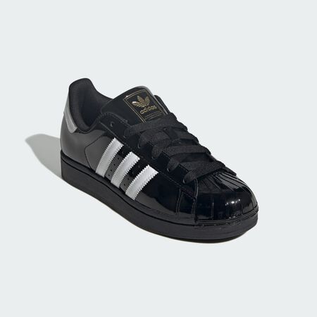 ADIDAS ORIGINALS superstar SUPERSTAR II PATENT NEGRO MUJER