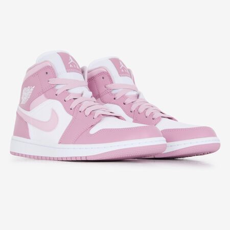 JORDAN air jordan 1 AIR JORDAN 1 MID BLANCO/ROSA MUJER