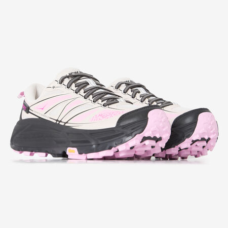 HOKA MAFATE SPEED 2 GRIS/ROSA MUJER