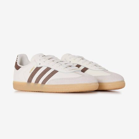 ADIDAS ORIGINALS samba SAMBA OG KNIT BLANCO/MARR&Oacute;N JUNIOR