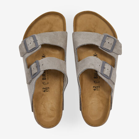 BIRKENSTOCK arizona ARIZONA SUEDE STONE COIN GRIS HOMBRE