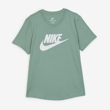 NIKE TEE SHIRT BIG SWOOSH ESSENTIAL AZUL/BLANCO MUJER