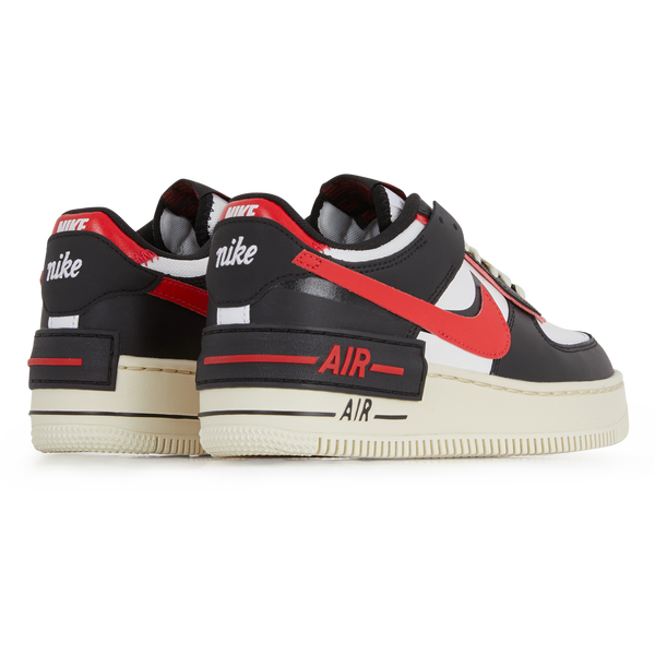 NIKE AIR FORCE 1 SHADOW NEGRO/ROJO - SNEAKERS MUJER | Courir.es
