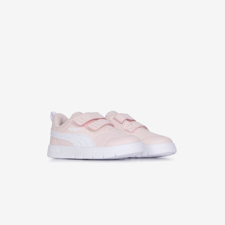 PUMA COURTFLEX V3 CF ROSA/BLANCO BEBÉ