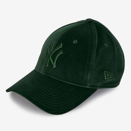 NEW ERA 9FORTY WOMEN NY VELVET MONOCHROME VERDE MUJER