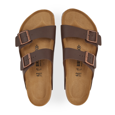 ARIZONA BIRKO FLOR DARK BROWN : MARRÓN