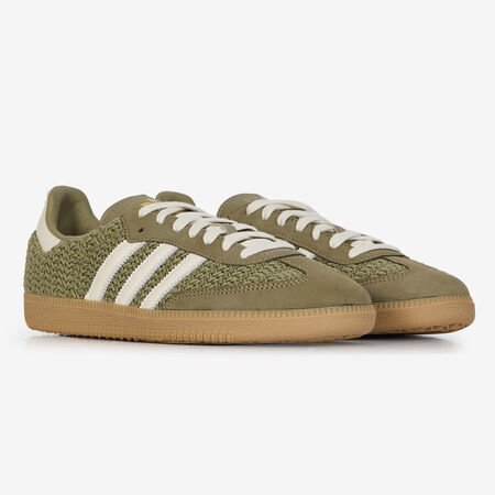 ADIDAS ORIGINALS SAMBA OG COTTON KNIT CAQUI/BEIGE HOMBRE