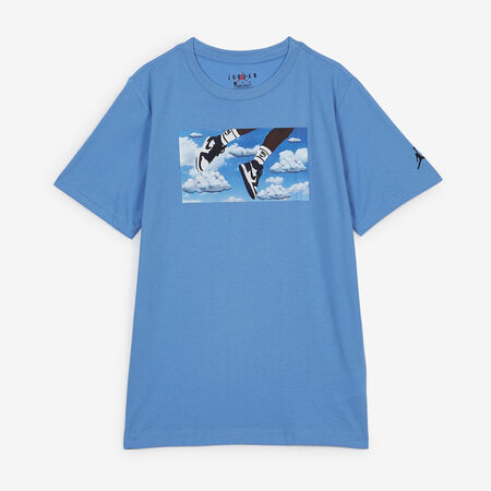 JORDAN TEE-SHIRT IN FLIGHT BLEU JUNIOR