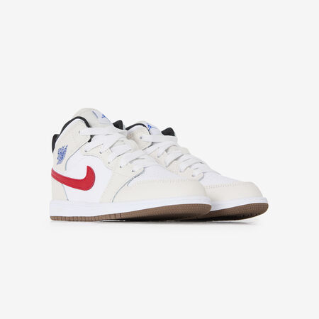 JORDAN air jordan 1 AIR JORDAN 1 MID BEIGE/ROJO INFANTIL