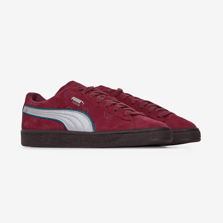 PUMA suede SUEDE x ONE PIECE BURDEOS/NEGRO JUNIOR