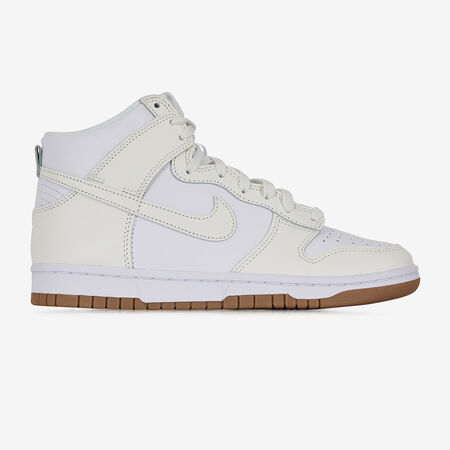 NIKE dunk DUNK HIGH SAIL GUM BLANCO/BEIGE MUJER