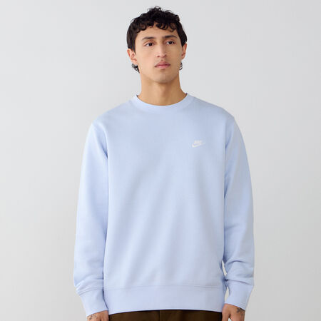 NIKE SWEAT CREW CLUB AZUL/BLANCO HOMBRE