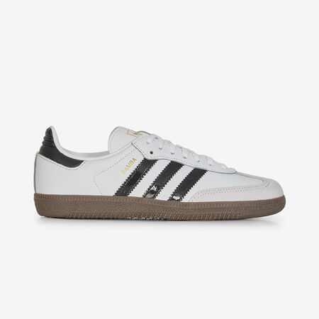 ADIDAS ORIGINALS SAMBA OG PATENT BLANCO/NEGRO JUNIOR