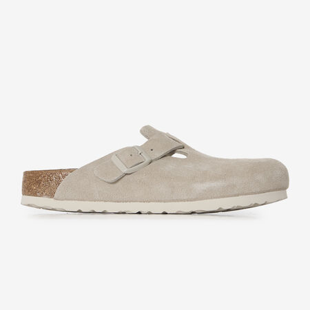 BIRKENSTOCK boston BOSTON SUEDE OYSTER BLANCO MUJER