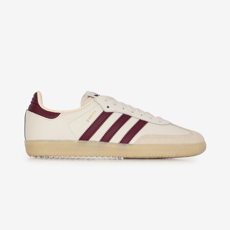 ADIDAS ORIGINALS SAMBA OG BEIGE/ROJO JUNIOR