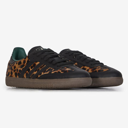 ADIDAS ORIGINALS samba SAMBA OG PONY HAIR MARRÓN/NEGRO MUJER