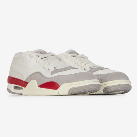 JORDAN AIR JORDAN 4 RM BEIGE/ROJO HOMBRE