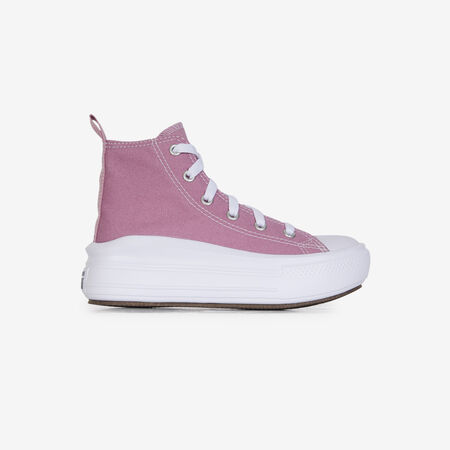 CONVERSE CHUCK TAYLOR ALL STAR MOVE HI ROSA/BLANCO INFANTIL