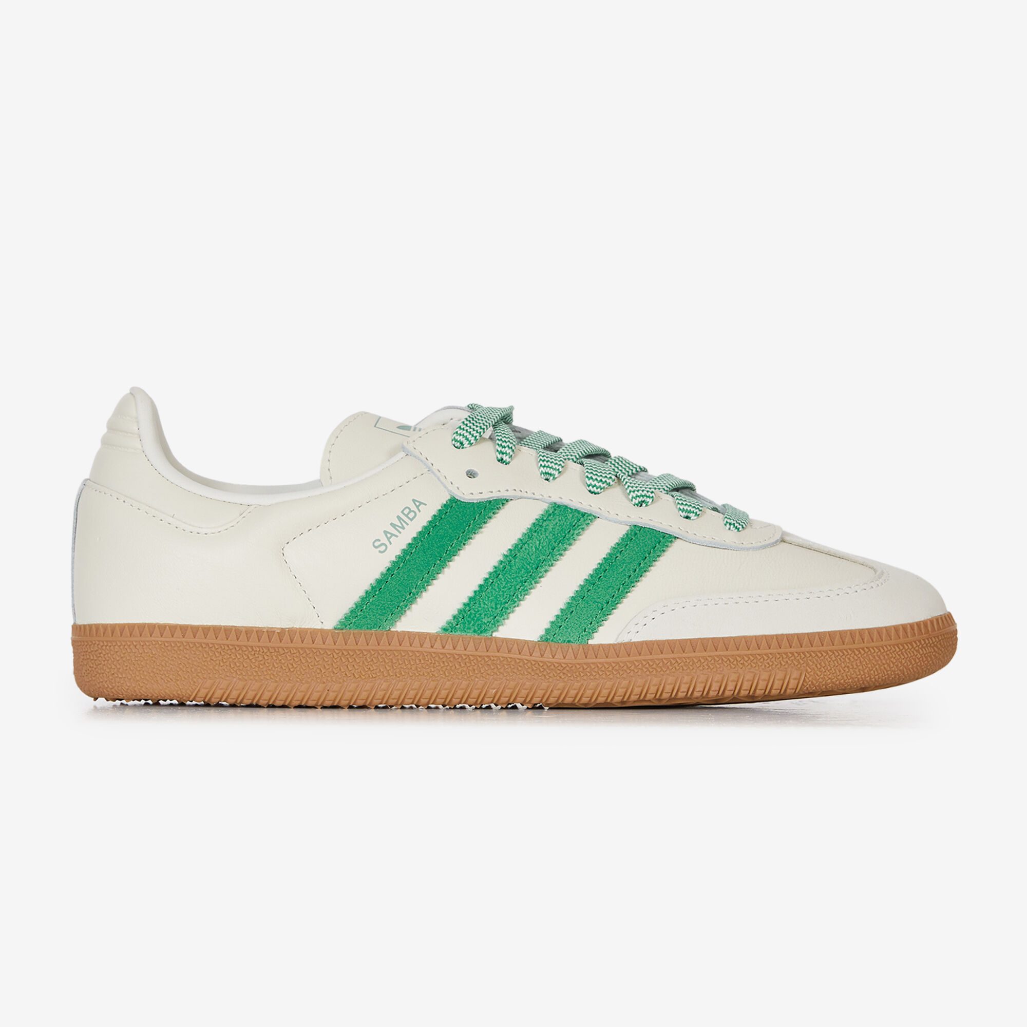 ADIDAS ORIGINALS SAMBA OG BEIGE VERDE CORDONES HOMBRE Courir.es